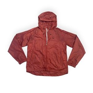Sierra Designs Size Large Red Windbreaker Women’s Athletic Outdoors Jacket